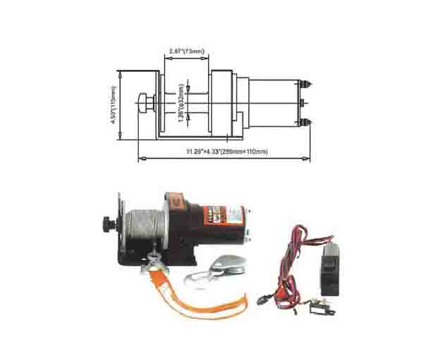 DW750電動(dòng)絞盤(pán)