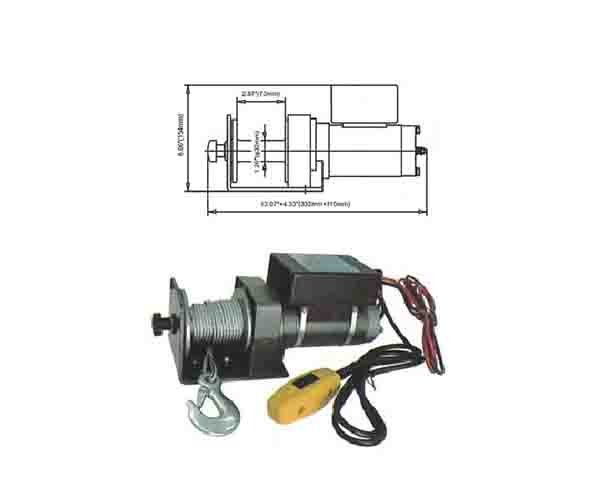 DW2000電動(dòng)絞盤(pán)